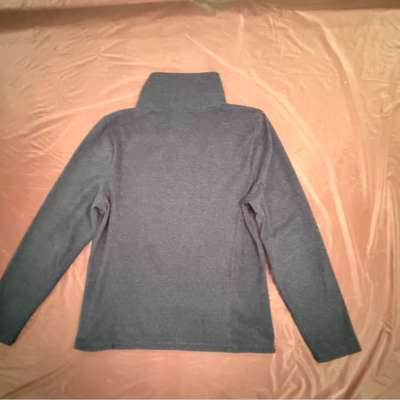 Hi-Tec Gray Women's Polar Fleece Quarter Button Up Sweatshirt Size Medium - Picture 4 of 9